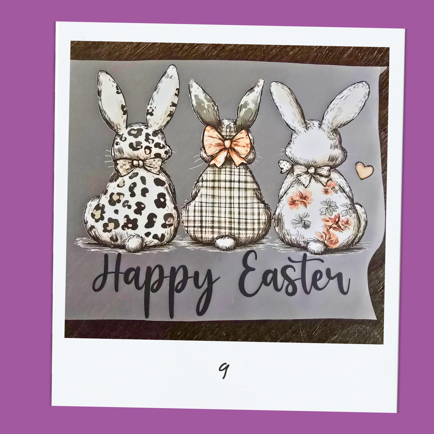 PRE-PRINTED EASTER DTF Transfer 9