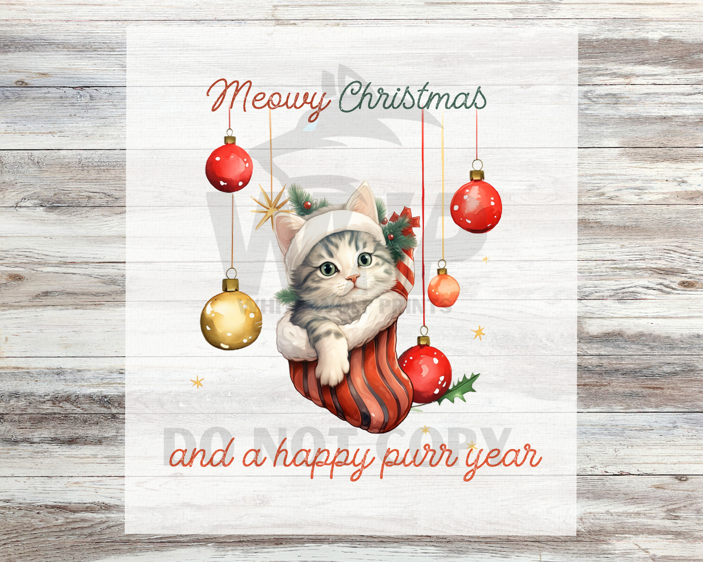 Ready To Press (DTF) CHRISTMAS TRANSFER