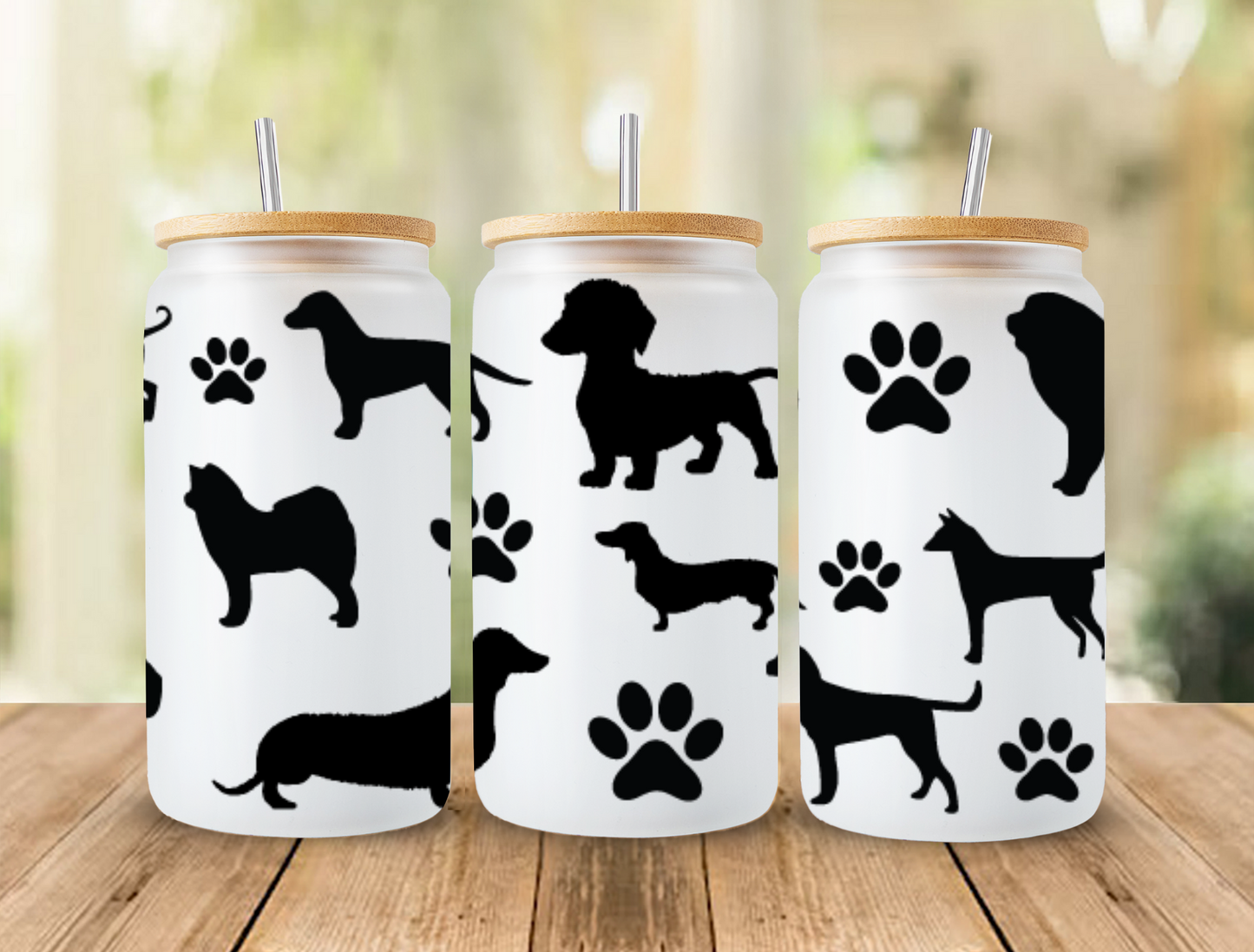 UV DTF Libbey Cup Wrap ANIMALS