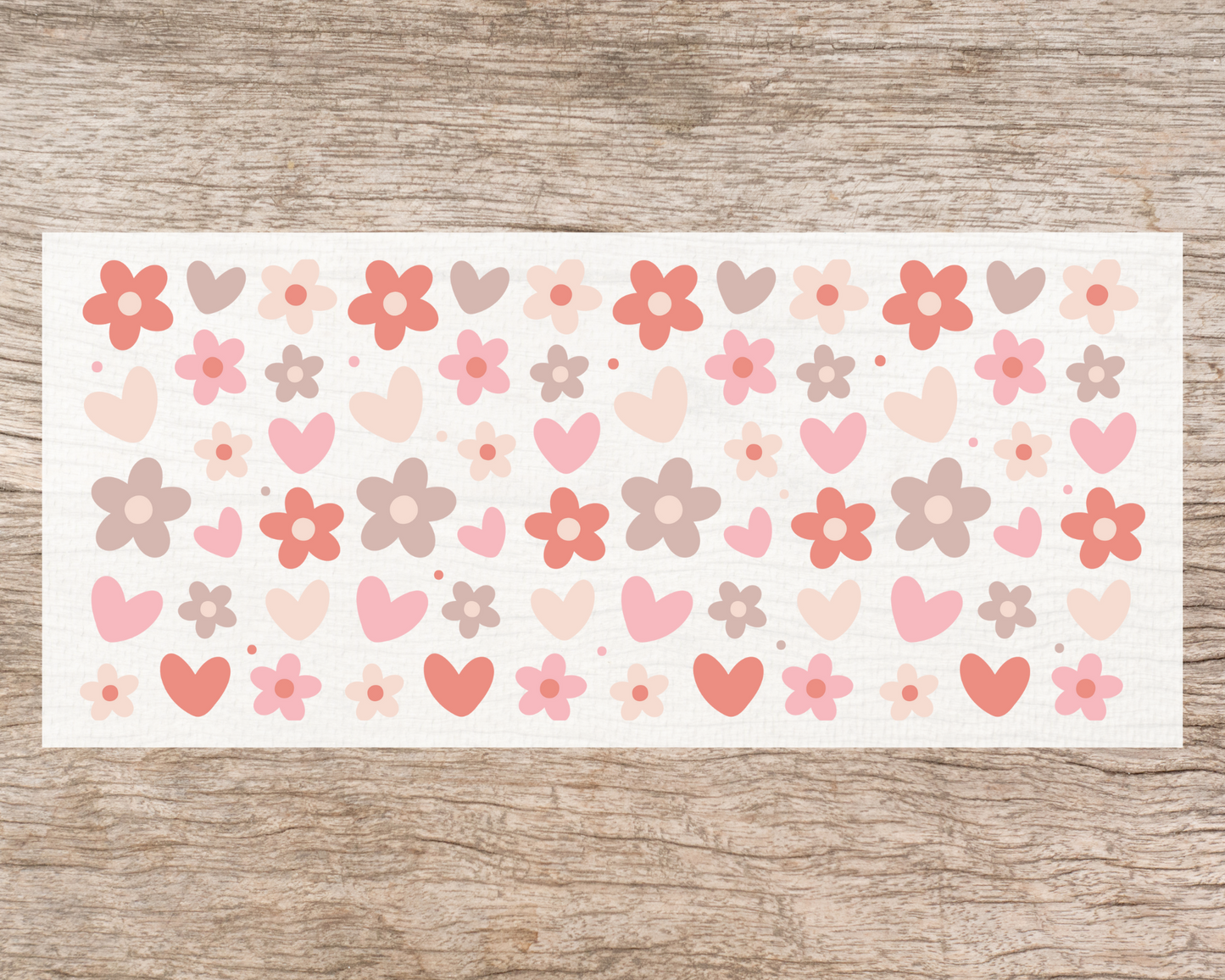 UV DTF Libbey Cup Wrap Love & Valentine