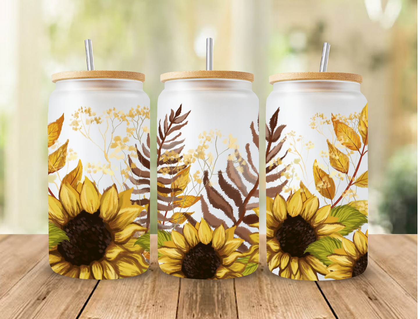 UV DTF Libbey Cup Wrap FALL & HALLOWEEN
