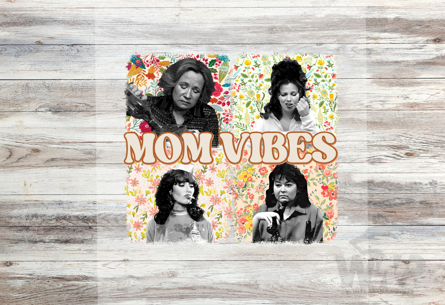 Ready To Press (DTF) 90'S MOM VIBES DTF TRANSFER