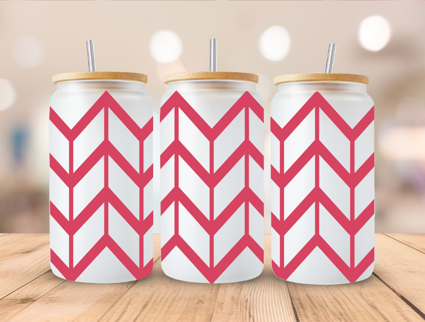 UV DTF Libbey Cup Wrap Patterns