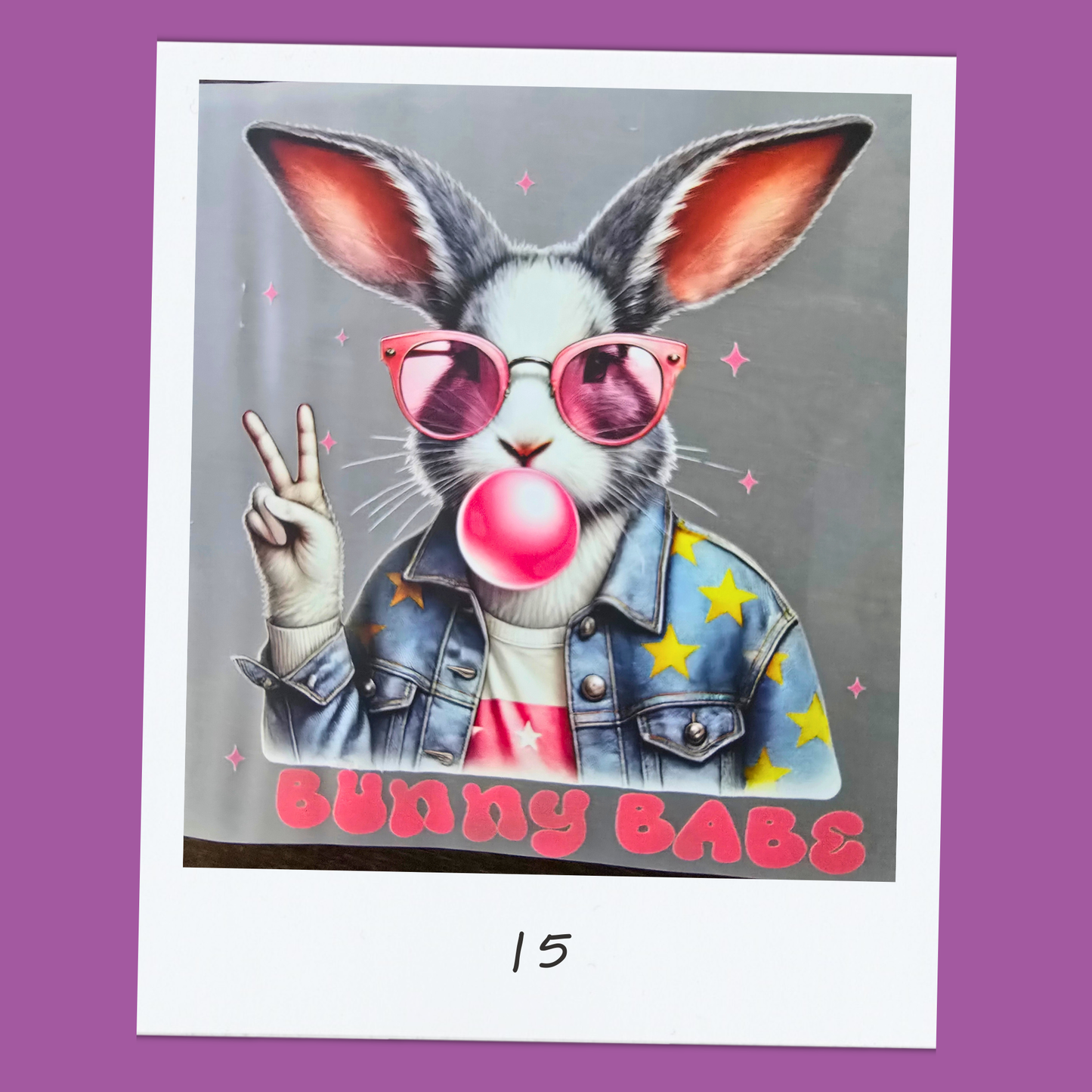 PRE-PRINTED EASTER DTF Transfer 15