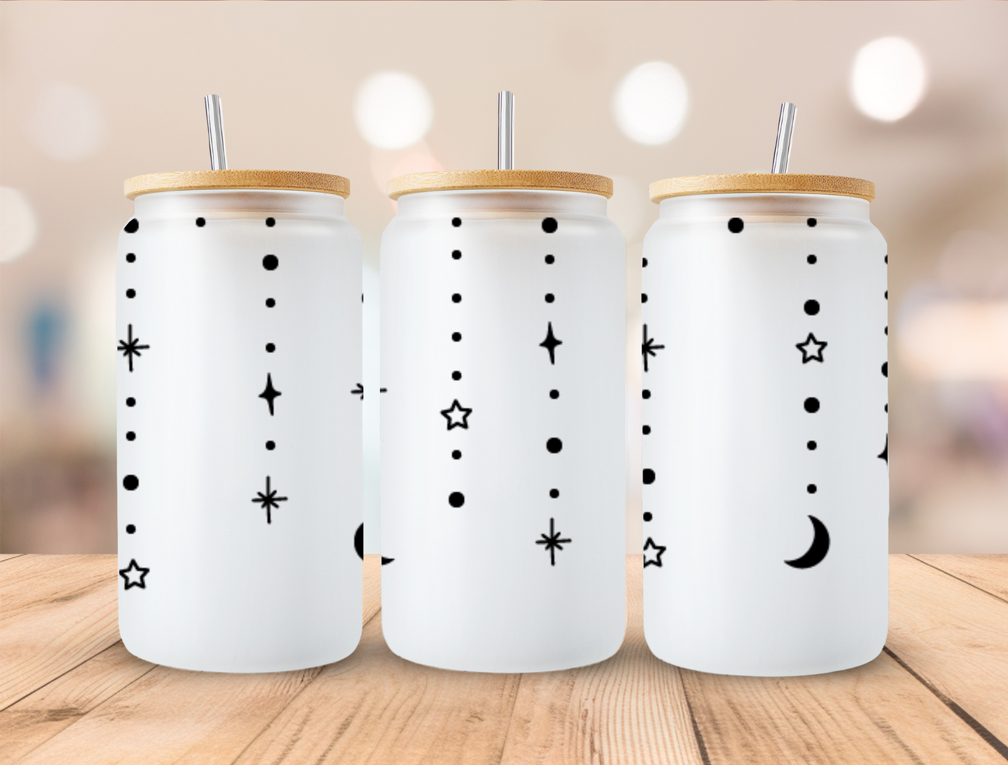 UV DTF Libbey Cup Wrap Zodiac & Magic