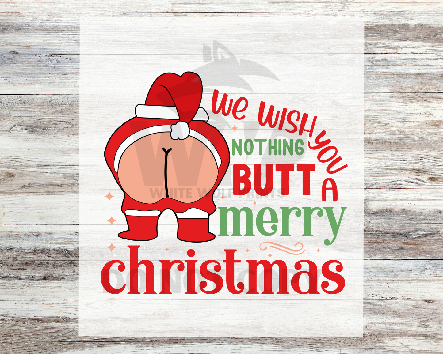 Direct-To-Film (DTF) CHRISTMAS TRANSFER