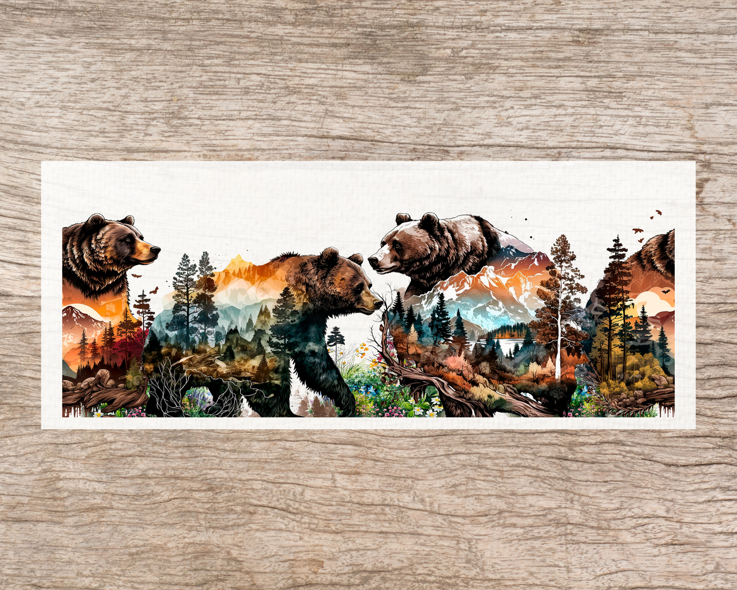 UV DTF Libbey Cup Wrap ANIMALS