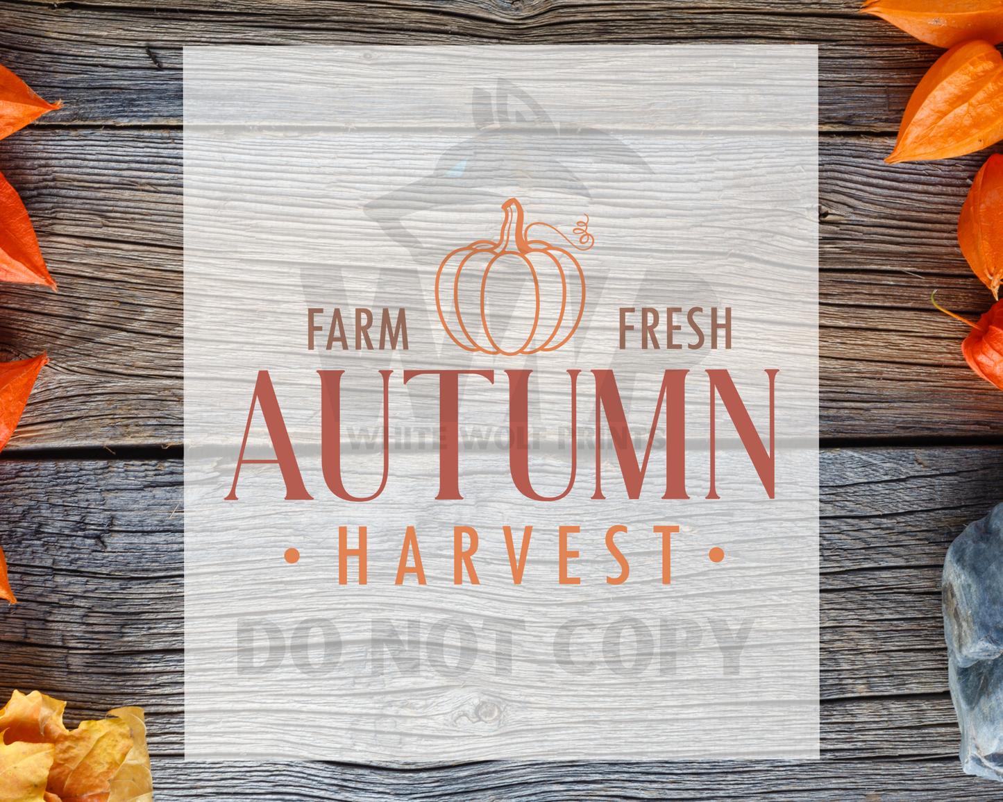 Ready To Press Design (DTF) FALL TRANSFER