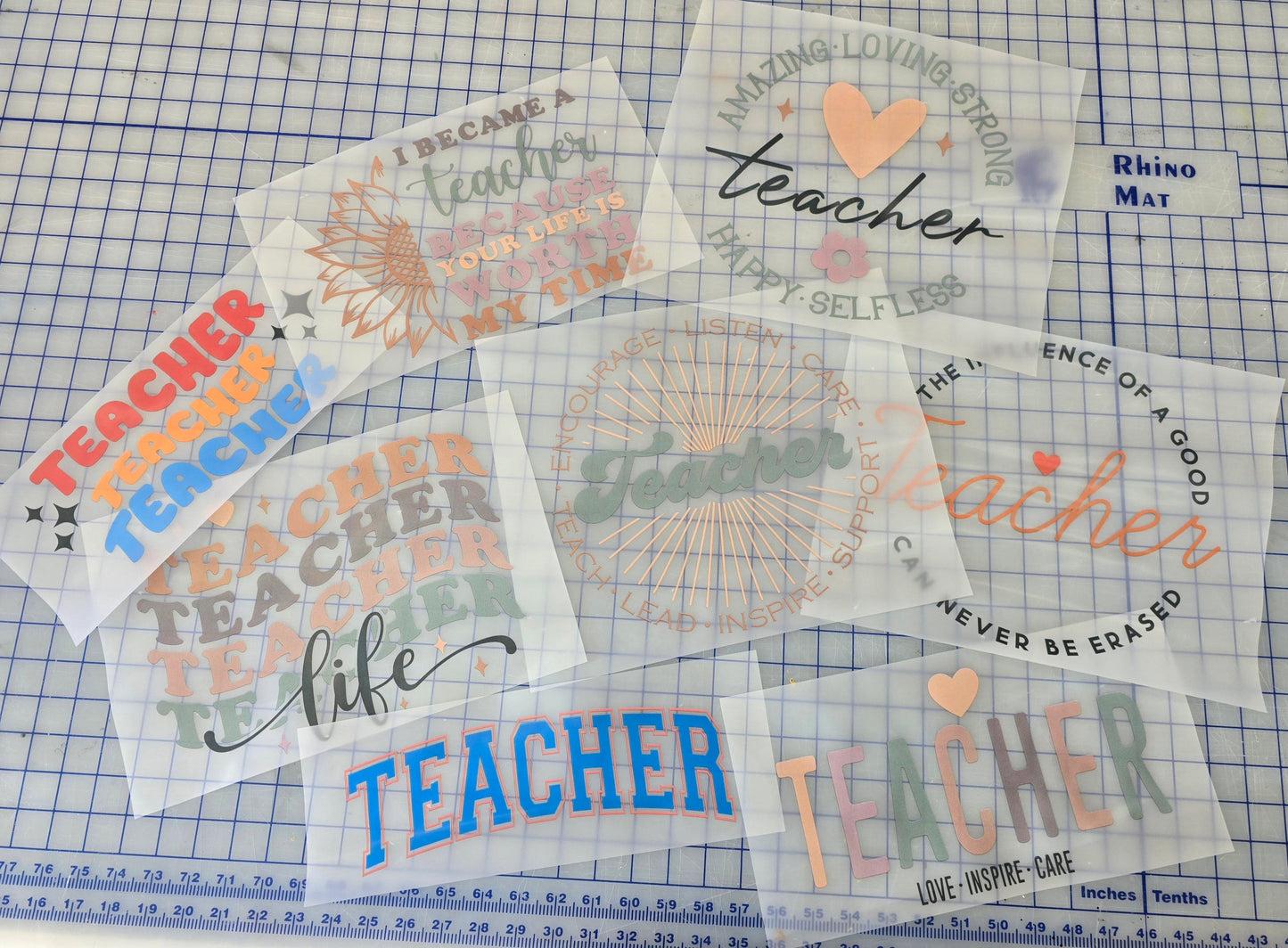 Ready To Press (DTF) TEACHER TRANSFER