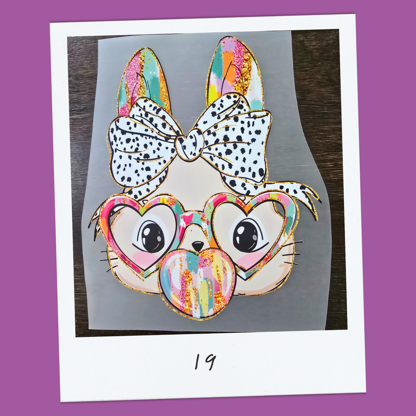 PRE-PRINTED EASTER DTF Transfer 19