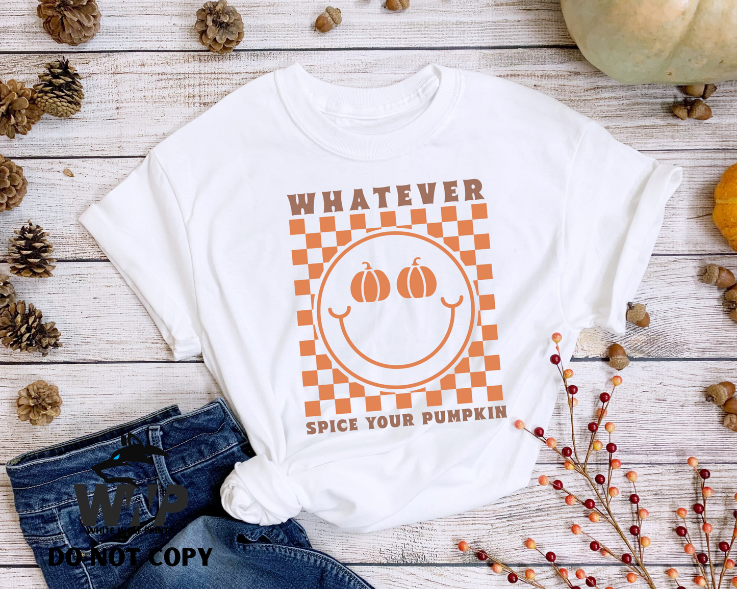 Ready To Press Design (DTF) FALL TRANSFER