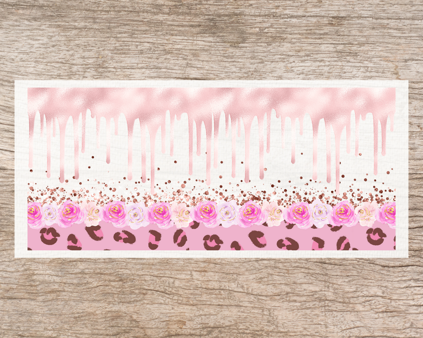 UV DTF Libbey Cup Wrap Love & Valentine