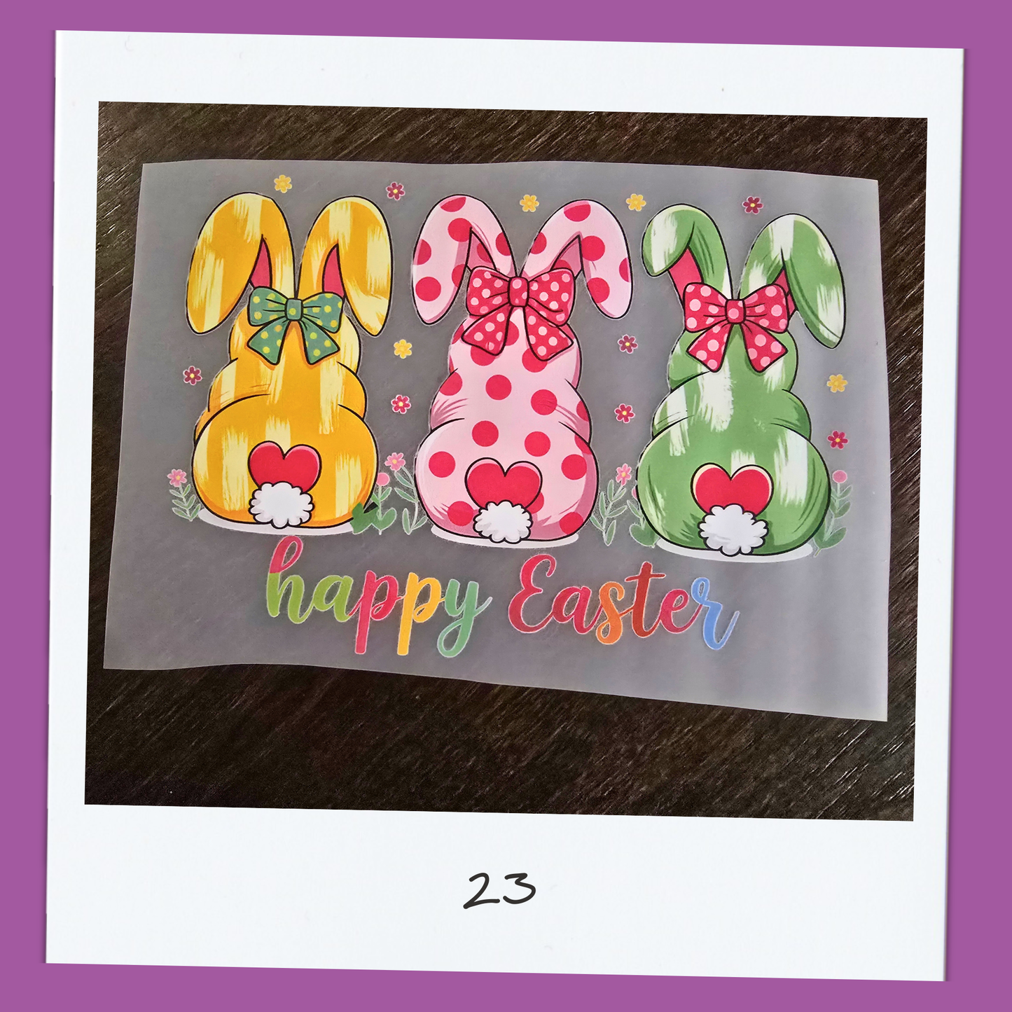 PRE-PRINTED EASTER DTF Transfer 23