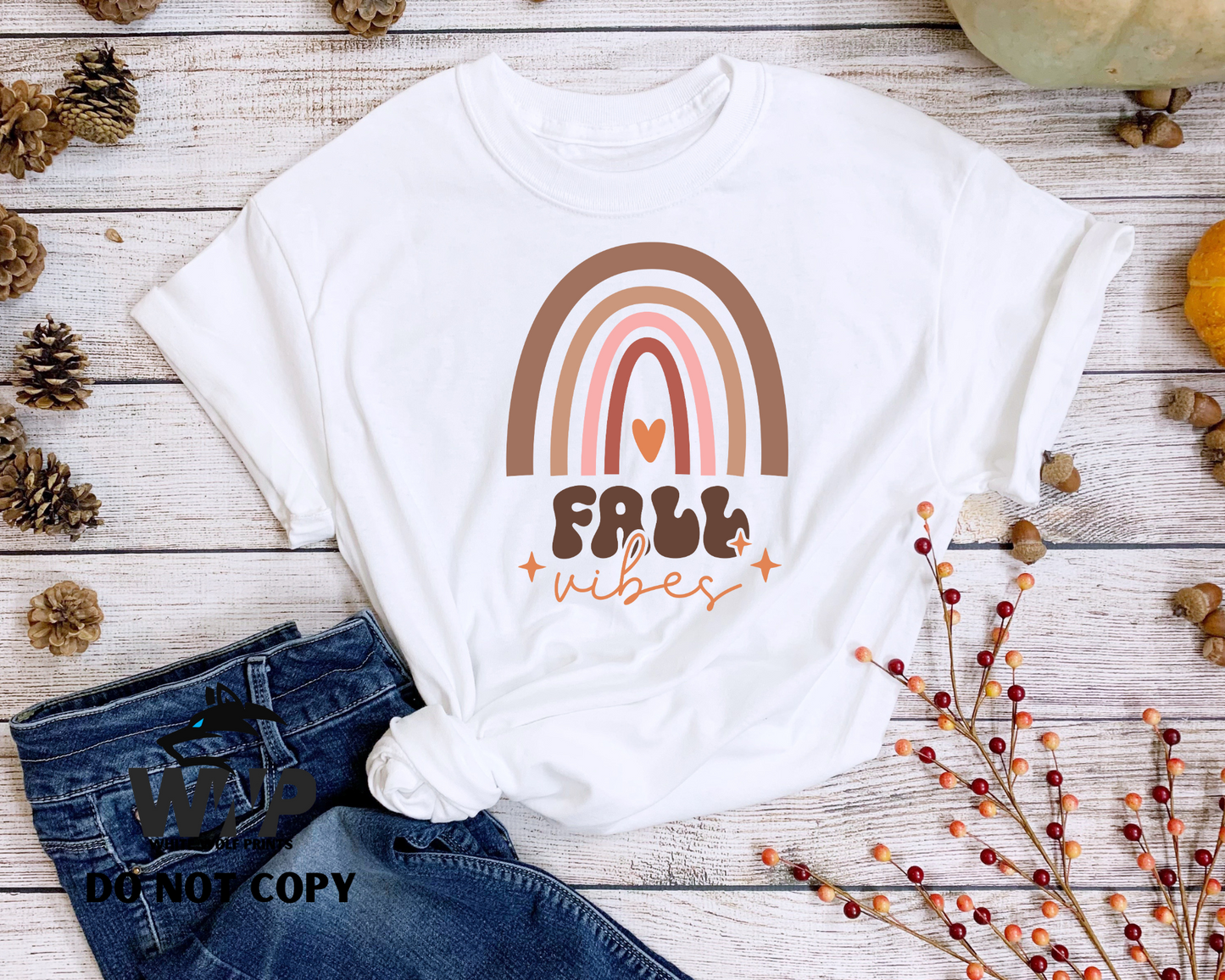 Ready To Press Design (DTF) FALL TRANSFER