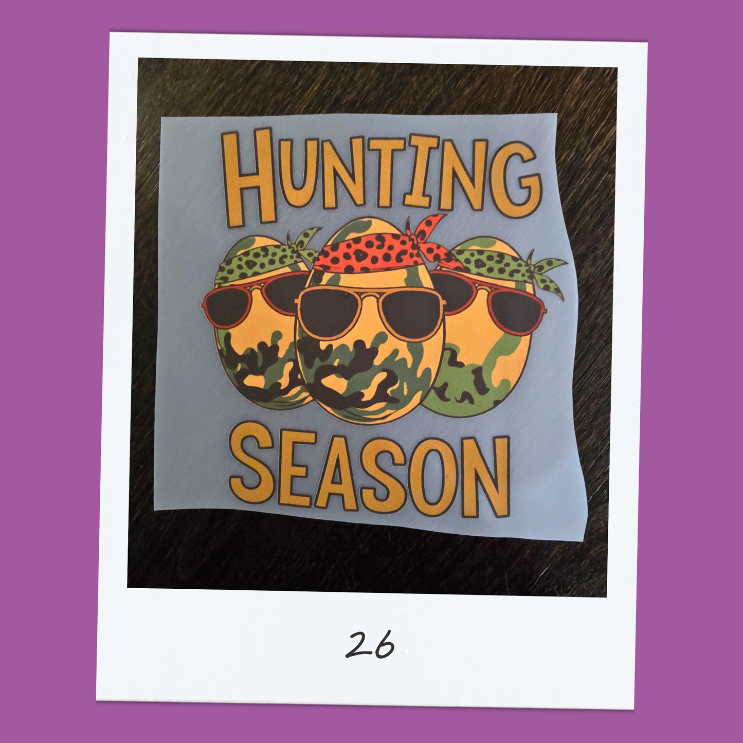 PRE-PRINTED EASTER DTF Transfer 26