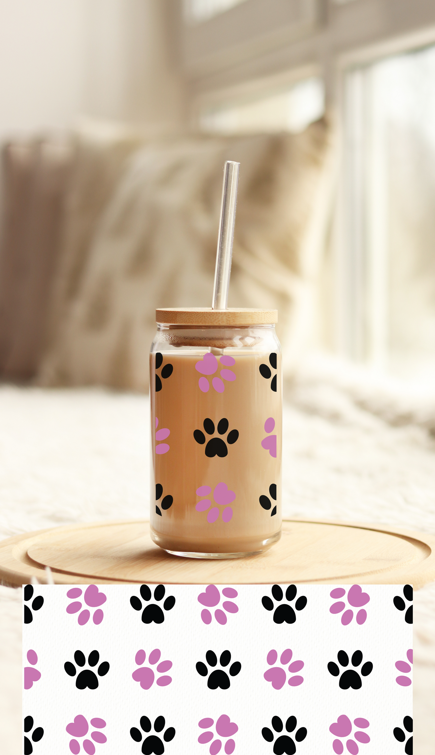 UV DTF Libbey Cup Wrap ANIMALS