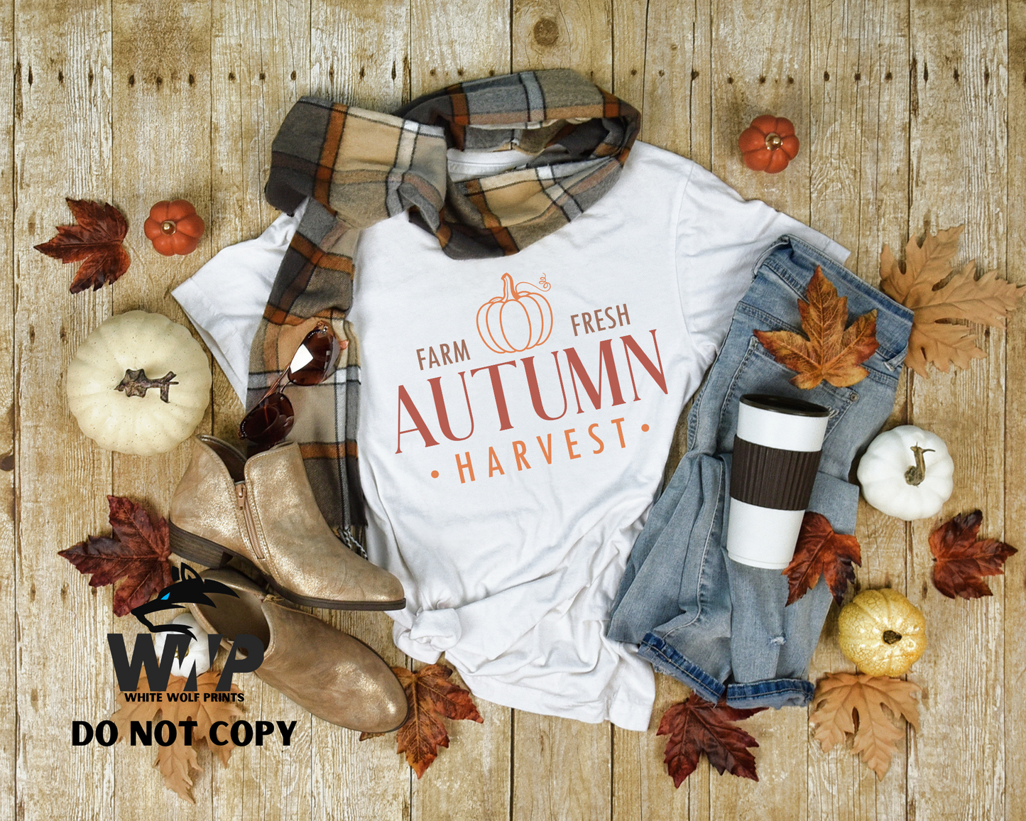 Ready To Press Design (DTF) FALL TRANSFER