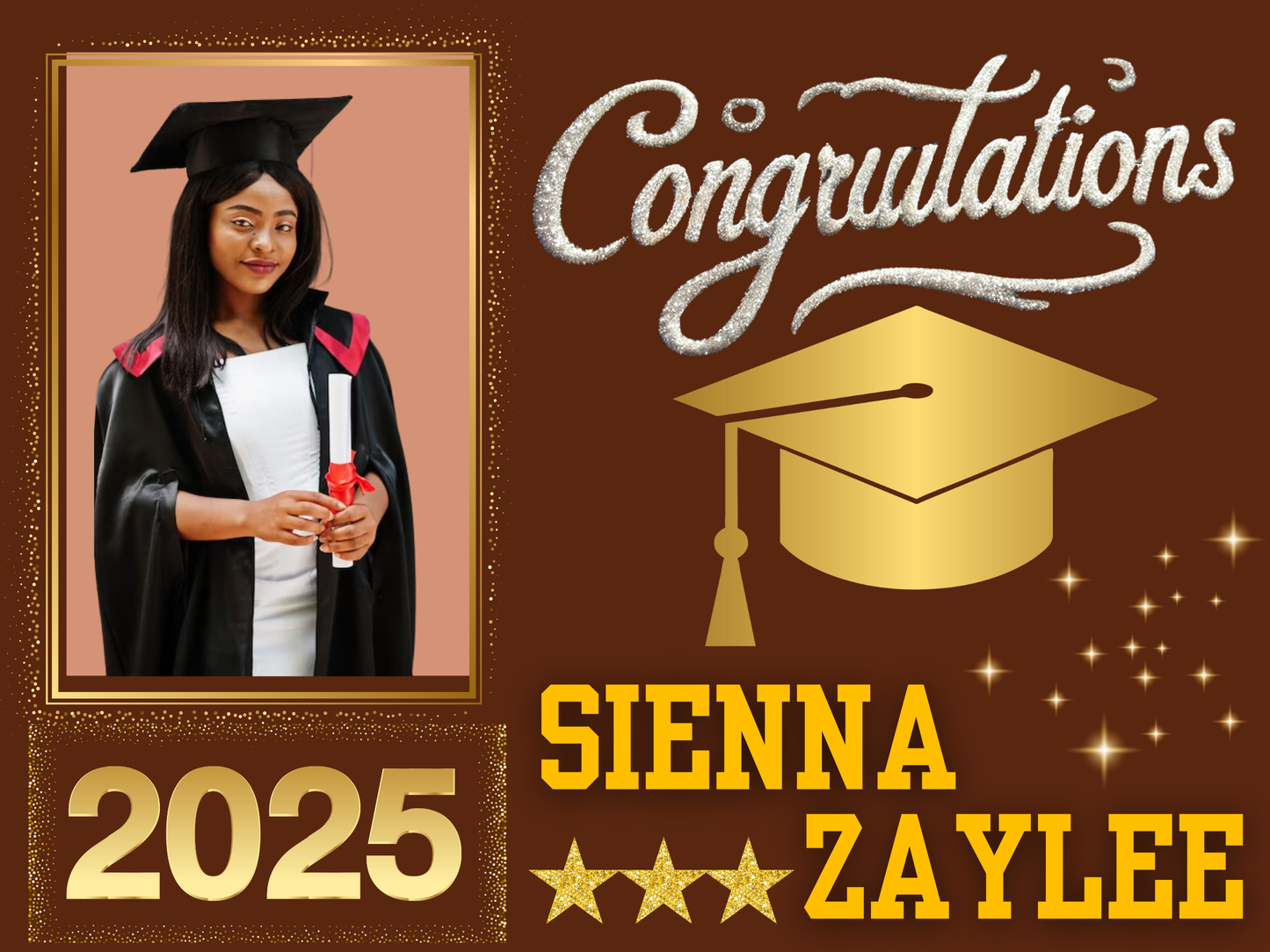 Custom Graduation Yard Signs Available!