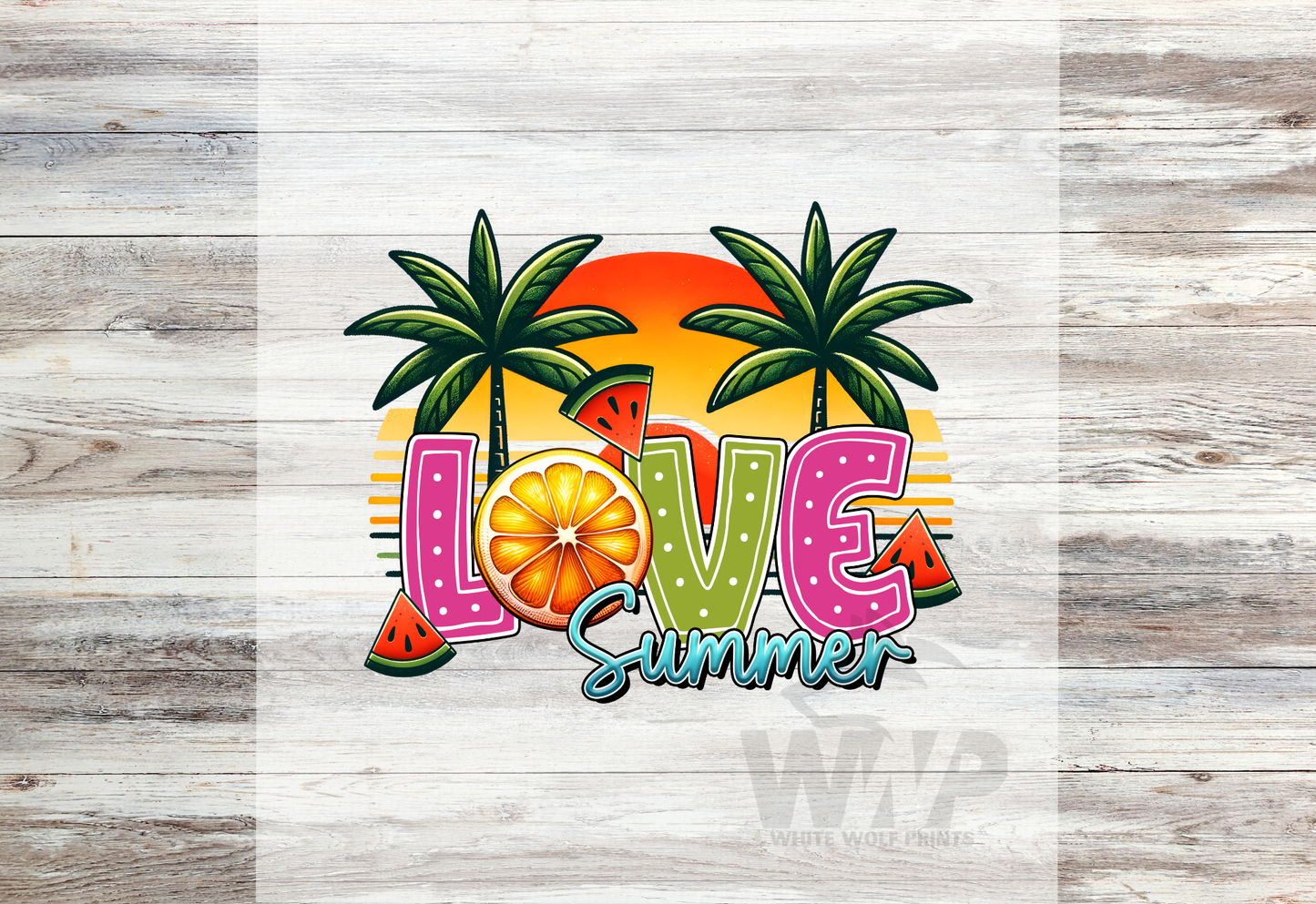 Ready To Press (DTF) SUMMER TRANSFER