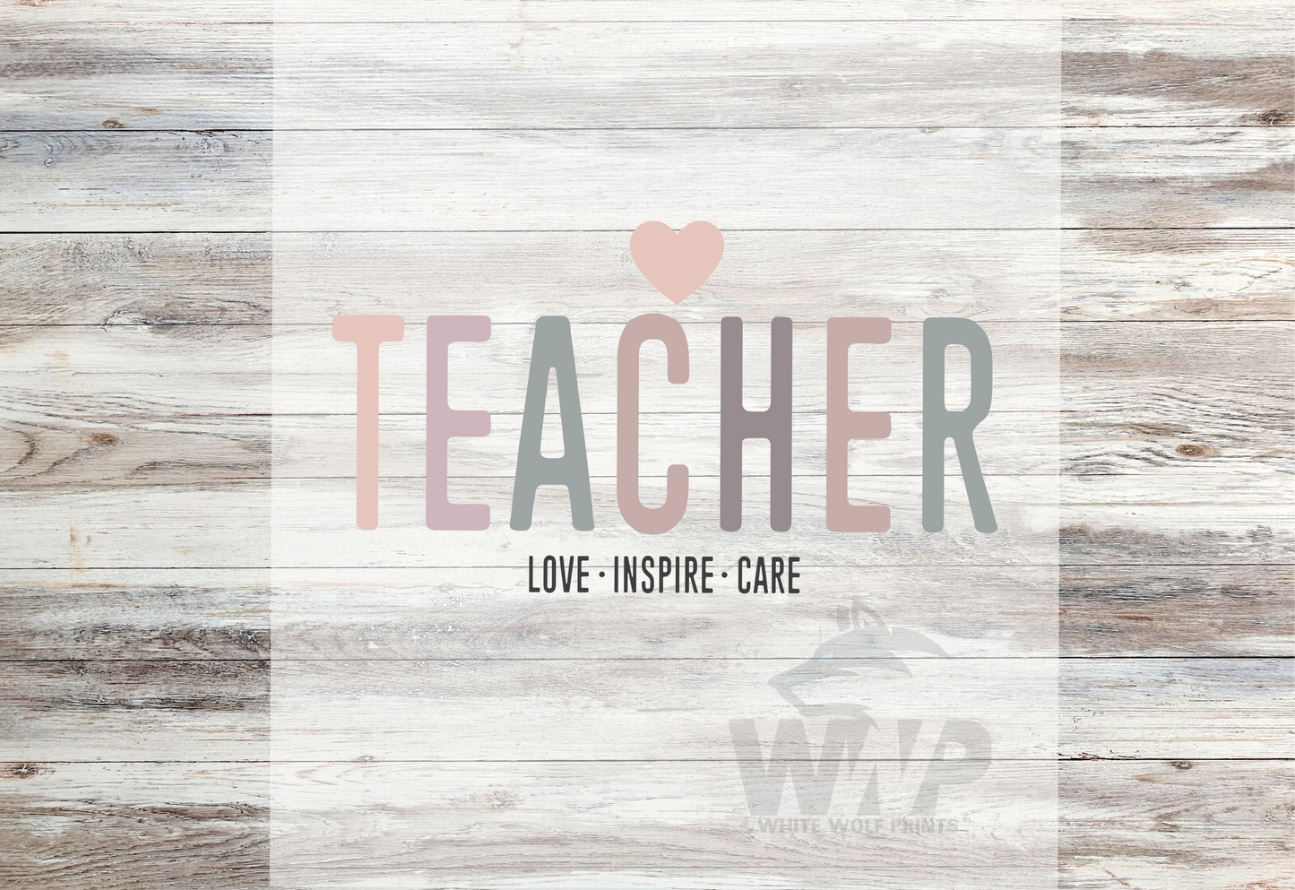 TEACHER Direct-To-Film (DTF) TRANSFER
