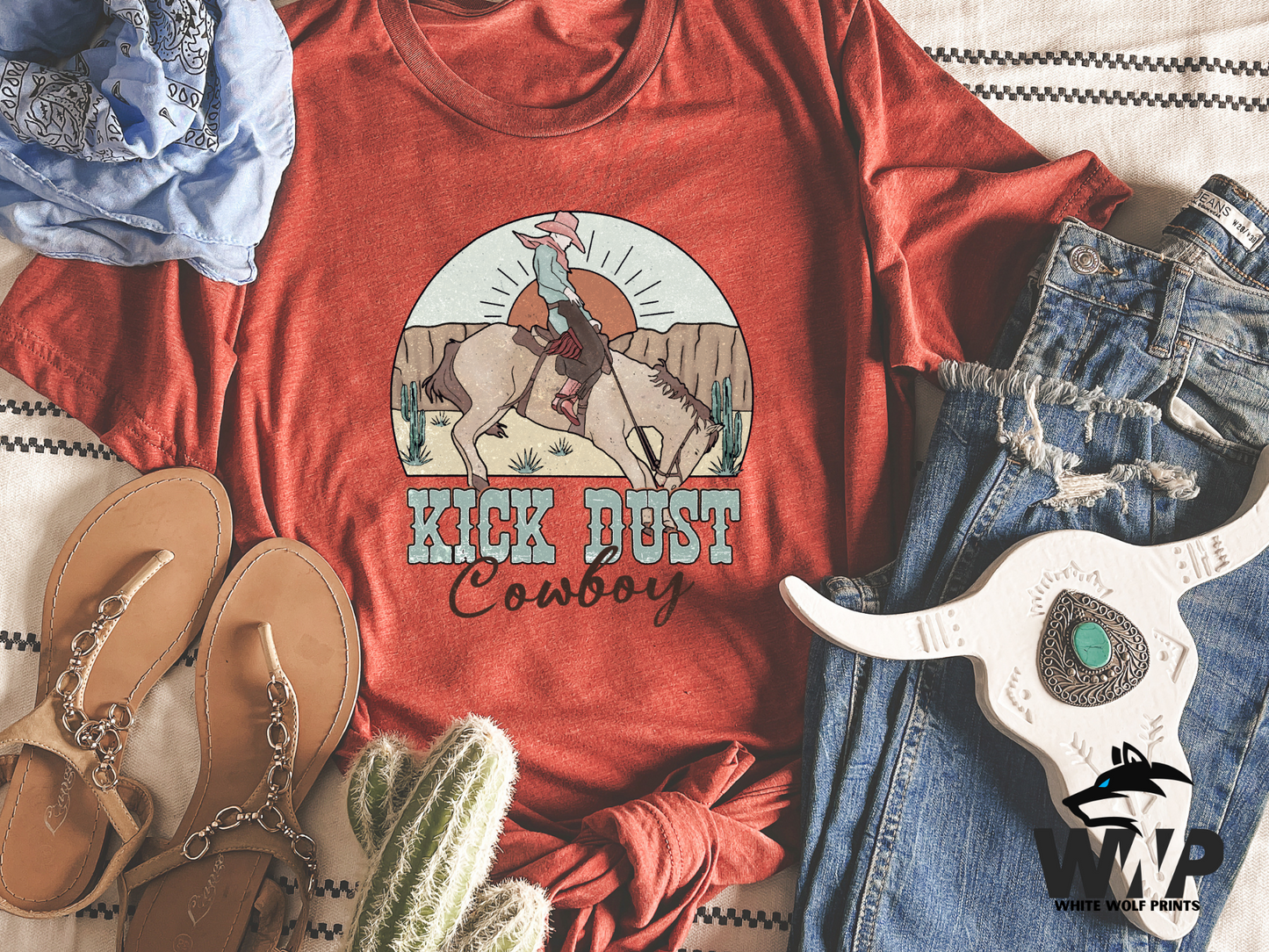 Direct-To-Film (DTF) WESTERN TRANSFER