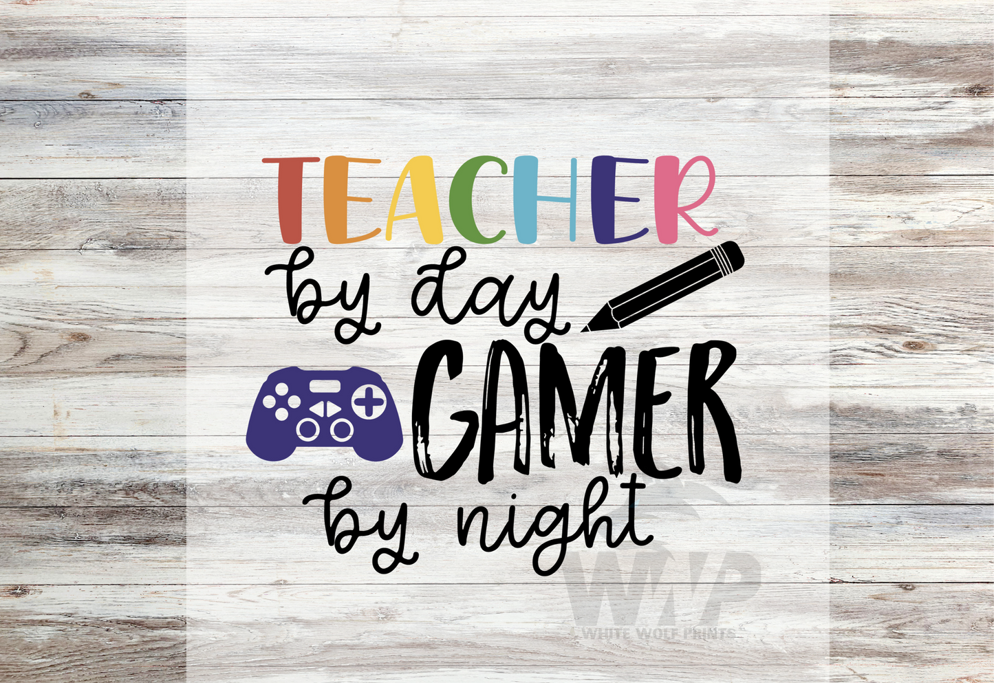 TEACHER Direct-To-Film (DTF) TRANSFER