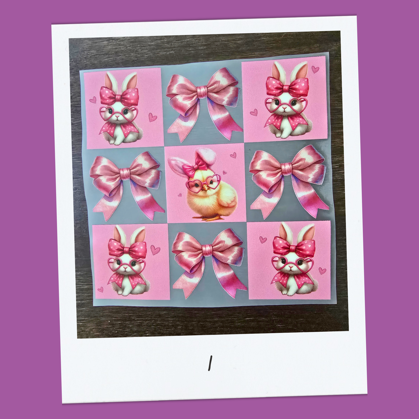 PRE-PRINTED EASTER DTF Transfer 1
