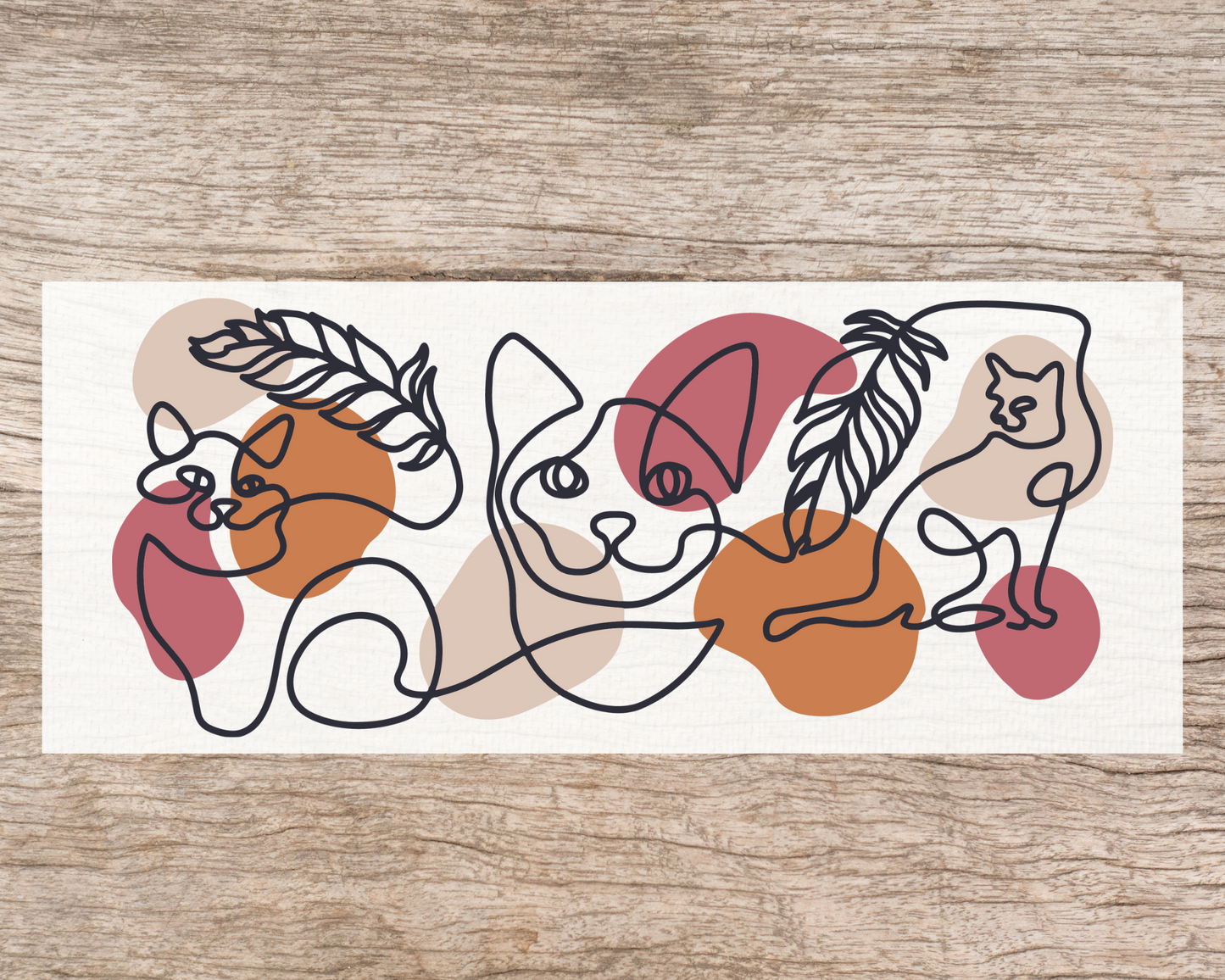 UV DTF Libbey Cup Wrap ANIMALS