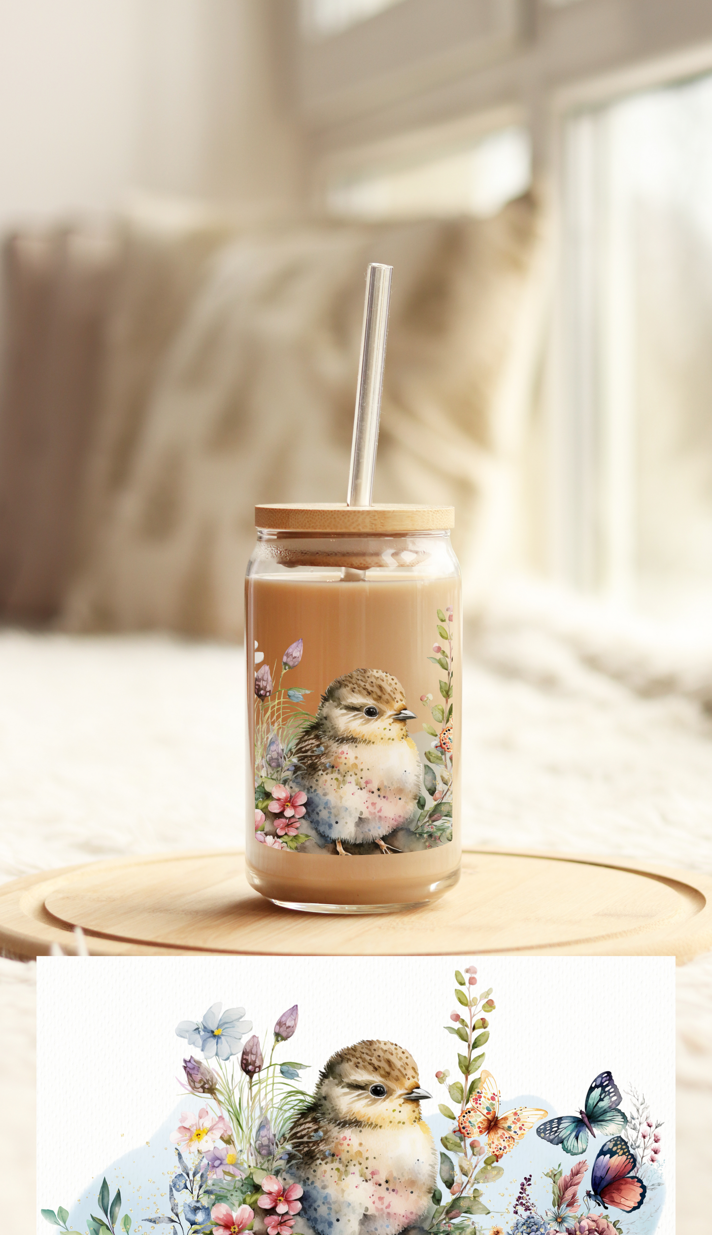 UV DTF Libbey Cup Wraps ANIMALS