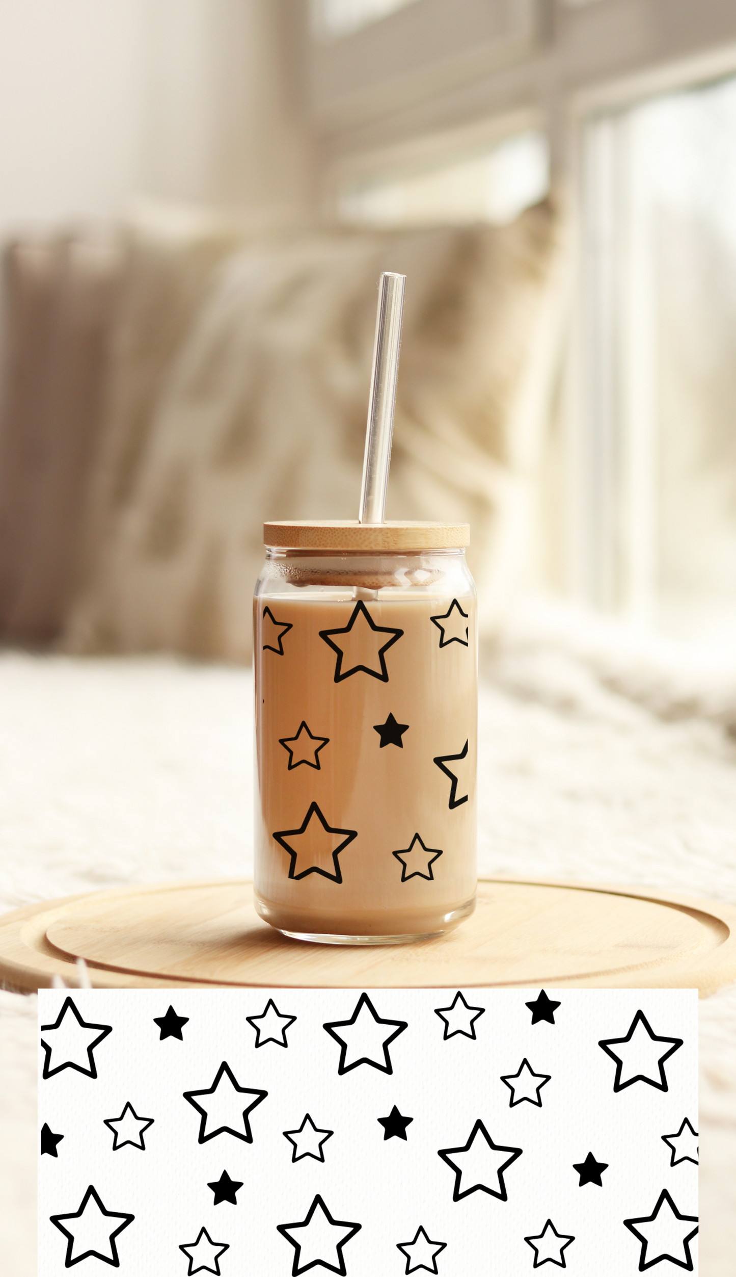 UV DTF Libbey Cup Wrap Patterns
