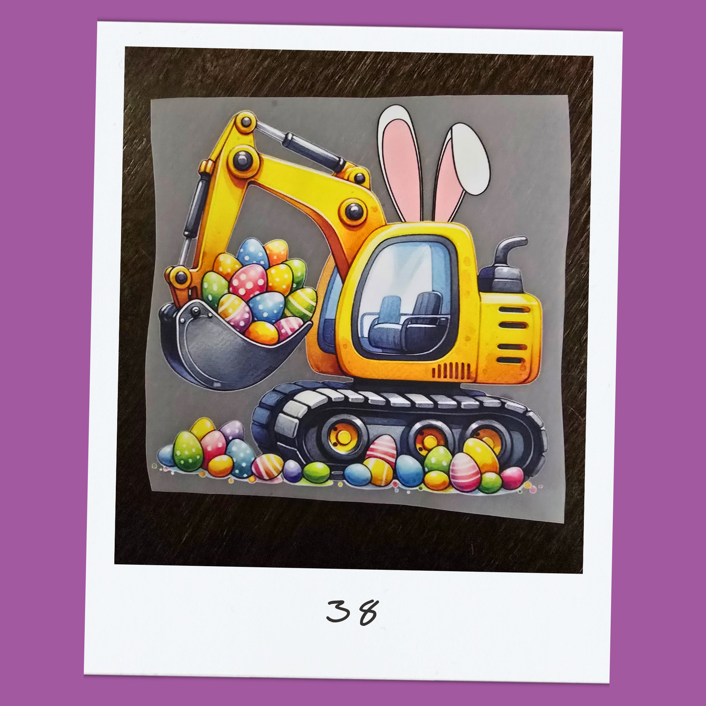 PRE-PRINTED EASTER DTF Transfer 38