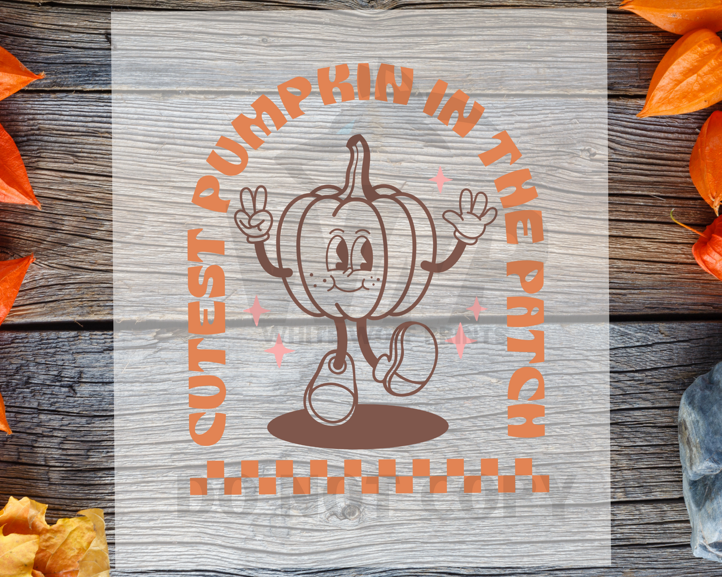 Ready To Press Design (DTF) FALL TRANSFER