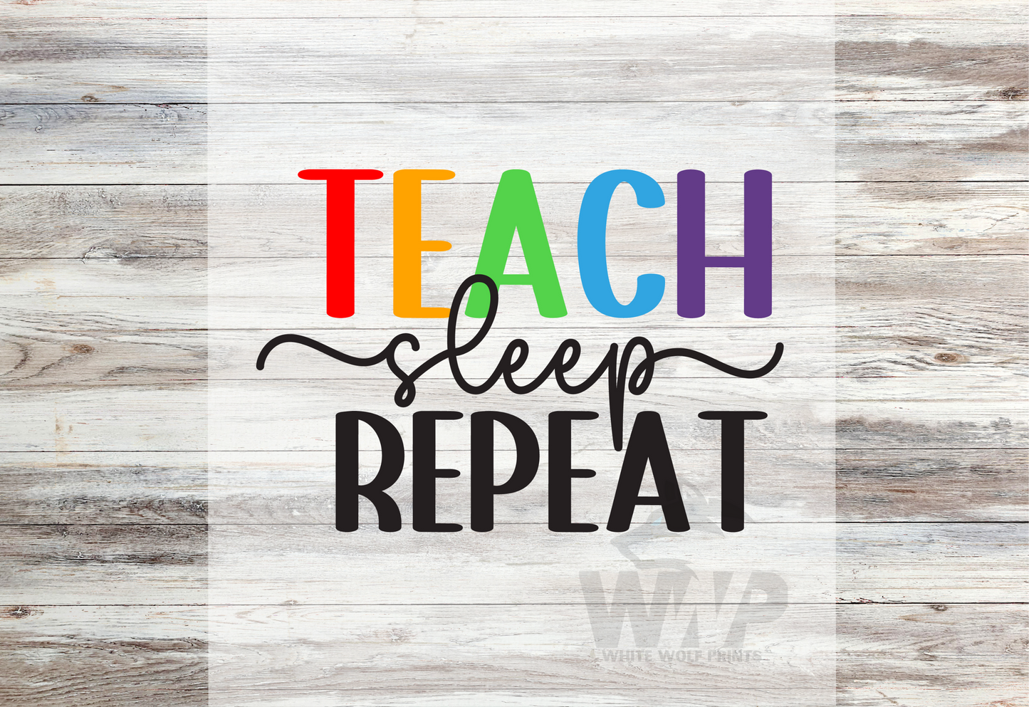 Ready To Press (DTF) TEACHER TRANSFER