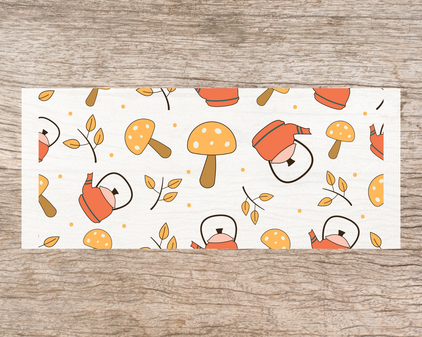 UV DTF Libbey Cup Wrap FALL & HALLOWEEN