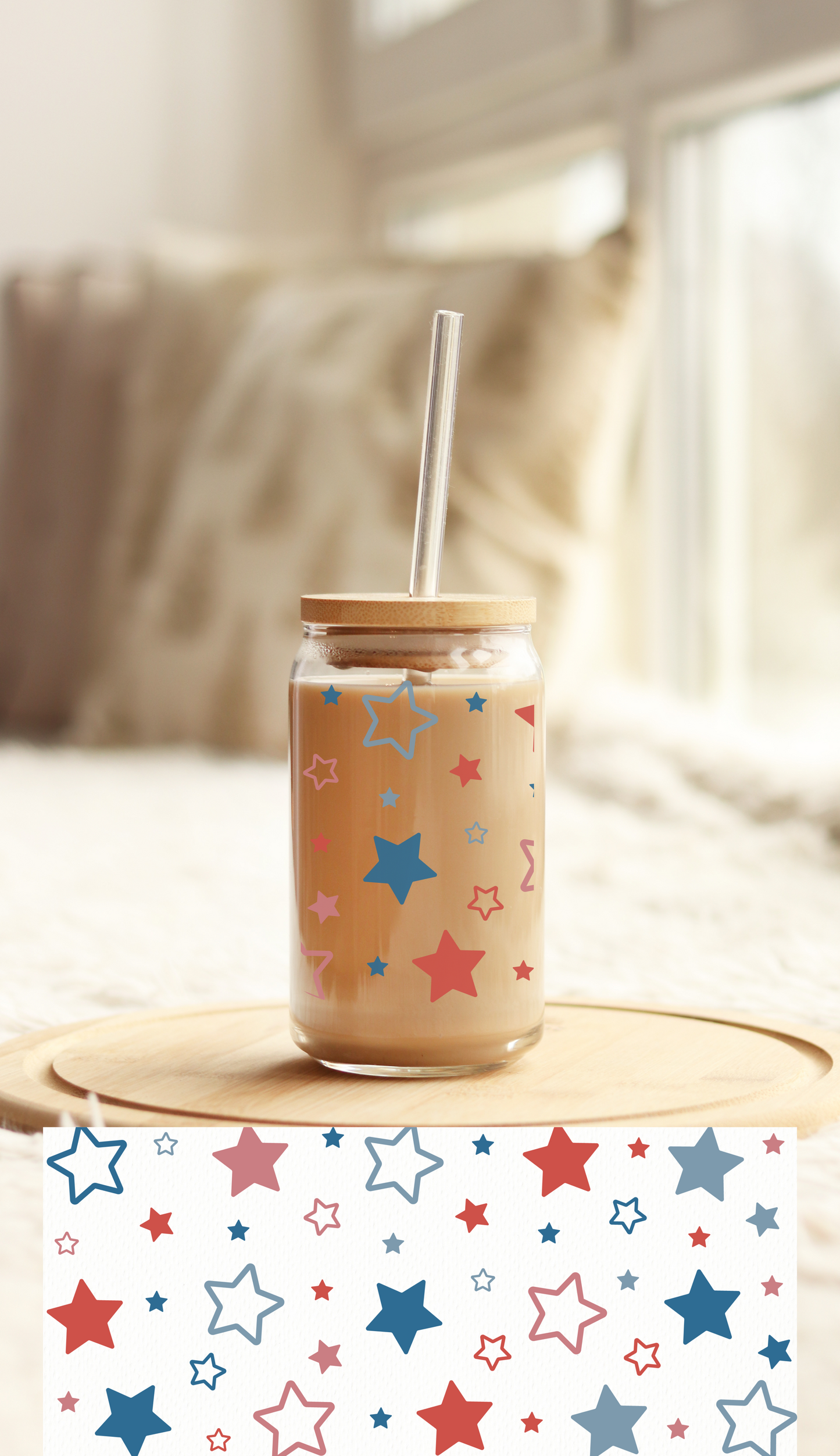 UV DTF Libbey Cup Wrap Patterns