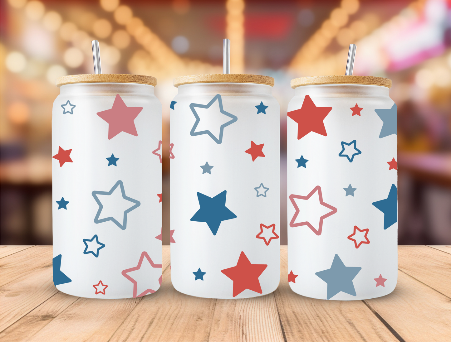 UV DTF Libbey Cup Wrap Patterns