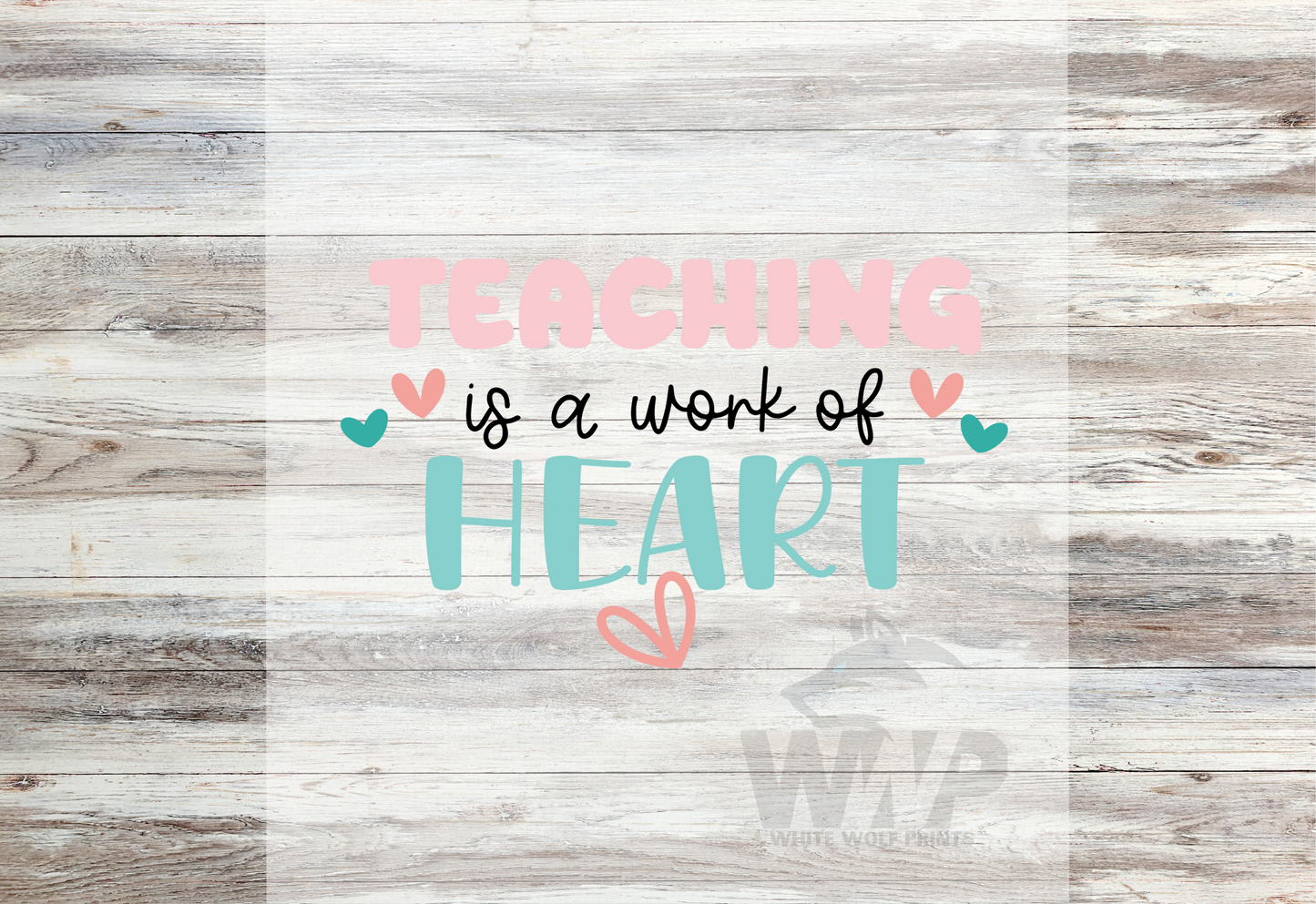 Ready To Press (DTF) TEACHER TRANSFER
