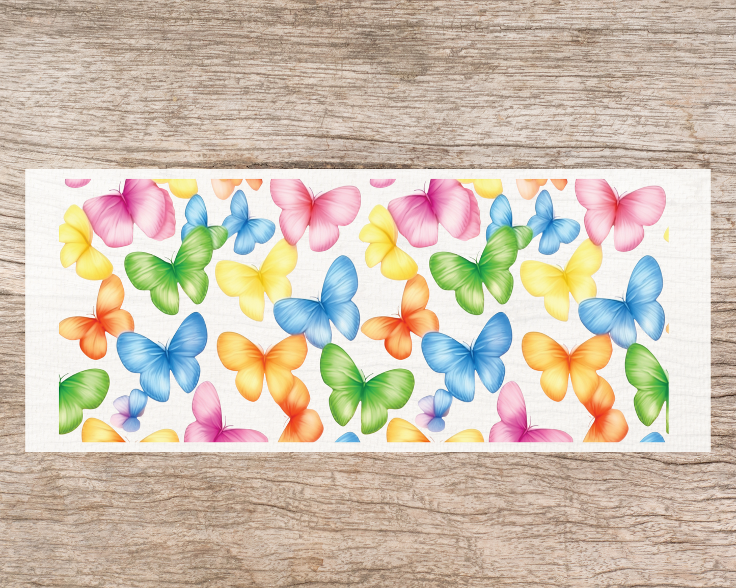 UV DTF Libbey Cup Wrap FLORAL