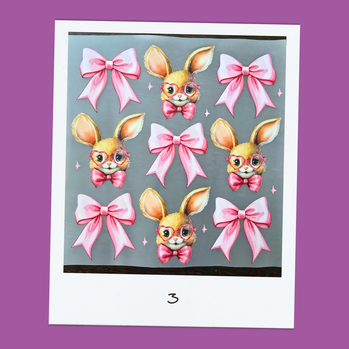 PRE-PRINTED EASTER DTF Transfer 3