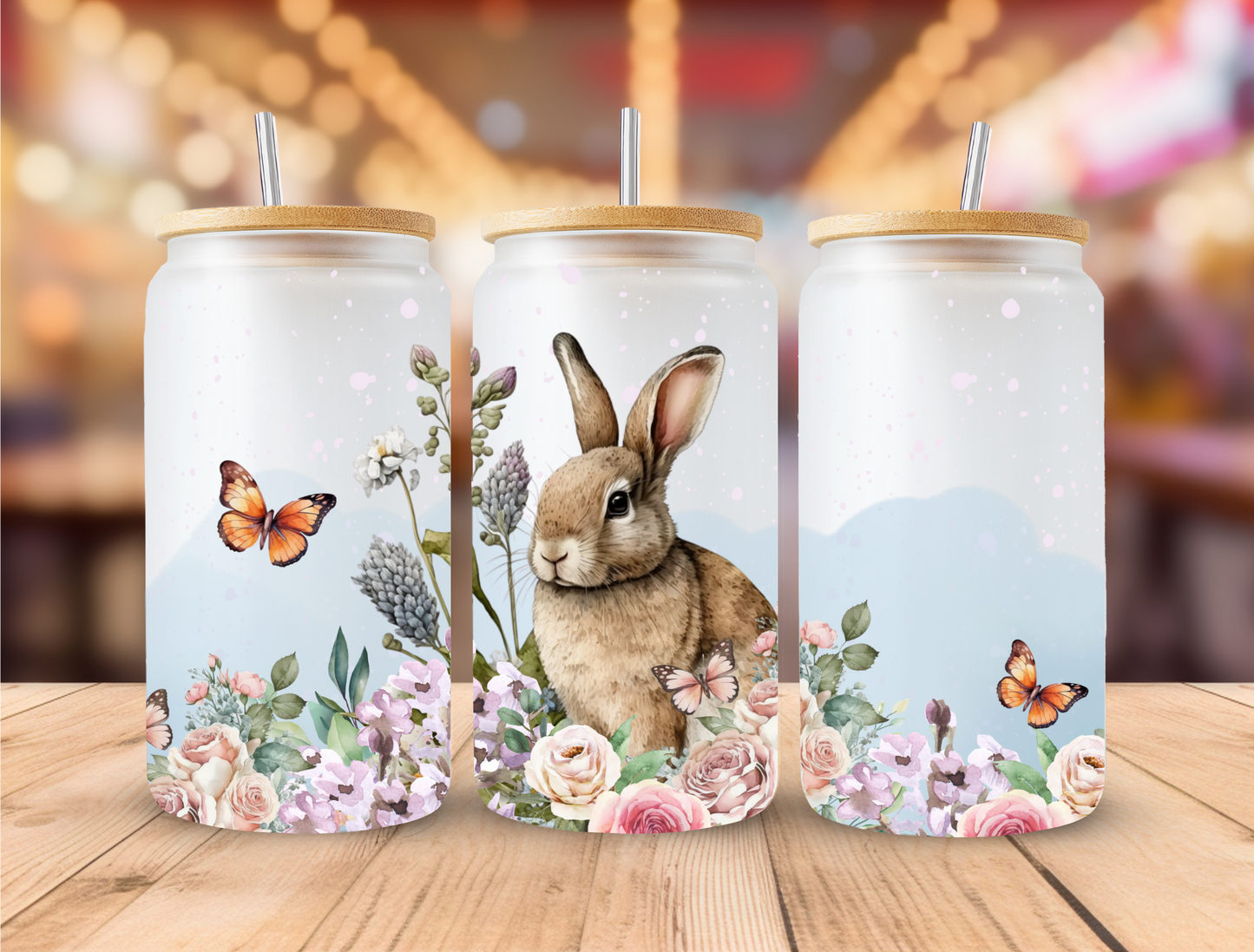 DTF Libbey Cup Wrap ANIMALS