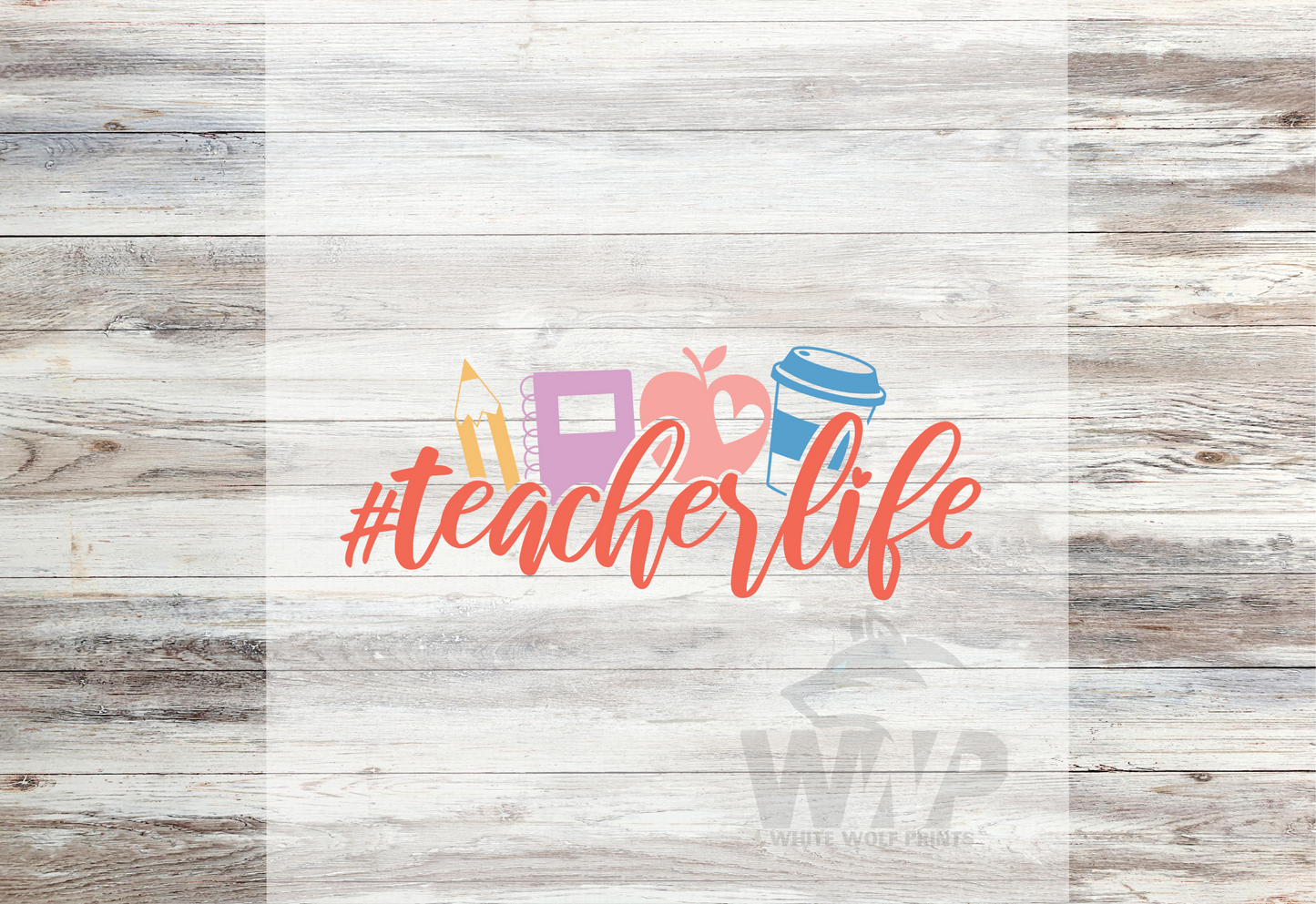 Ready To Press (DTF) TEACHER TRANSFER