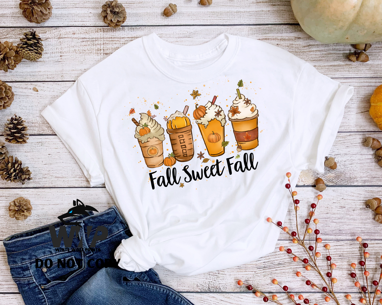 Ready To Press Design (DTF) FALL TRANSFER