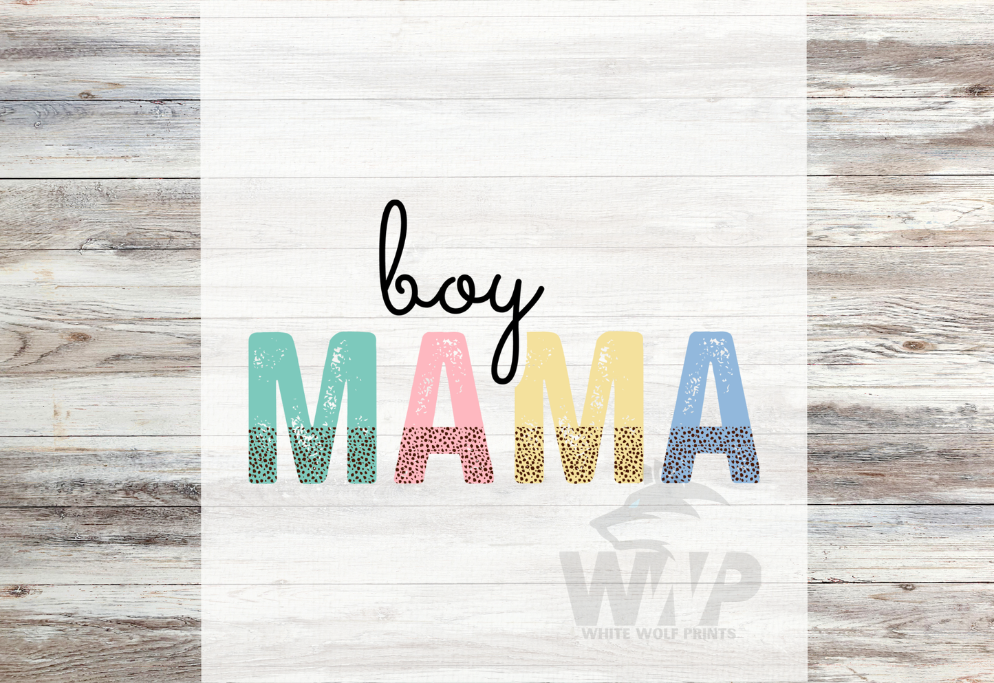 Ready To Press (DTF) BOY MAMA GIRL MAMA DTF TRANSFER