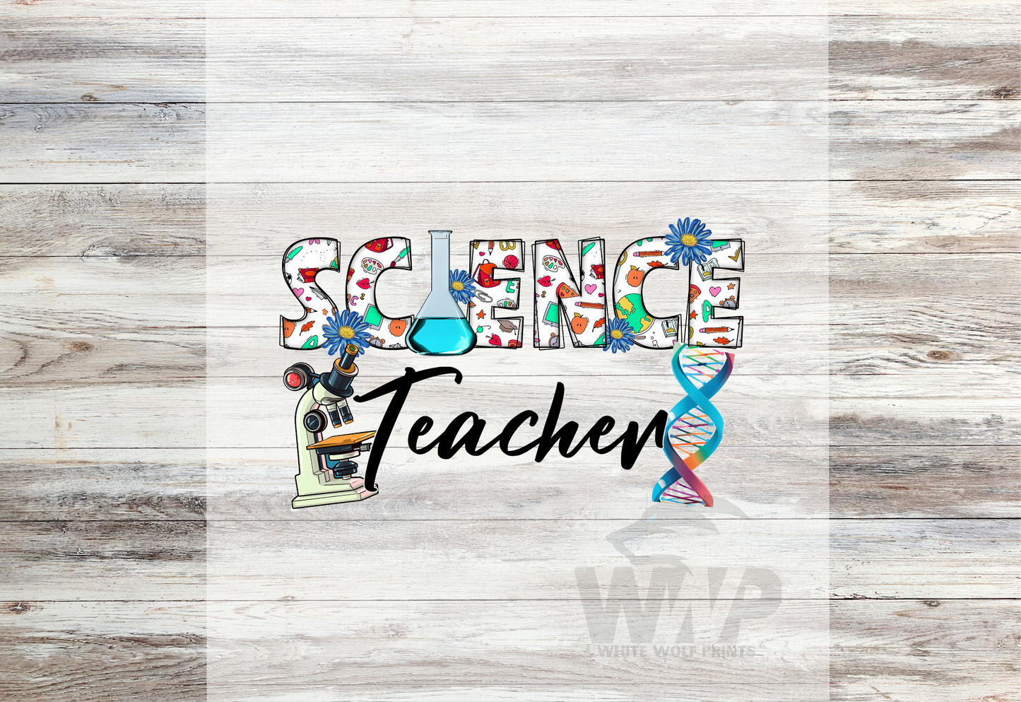 Ready To Press (DTF) TEACHER TRANSFER