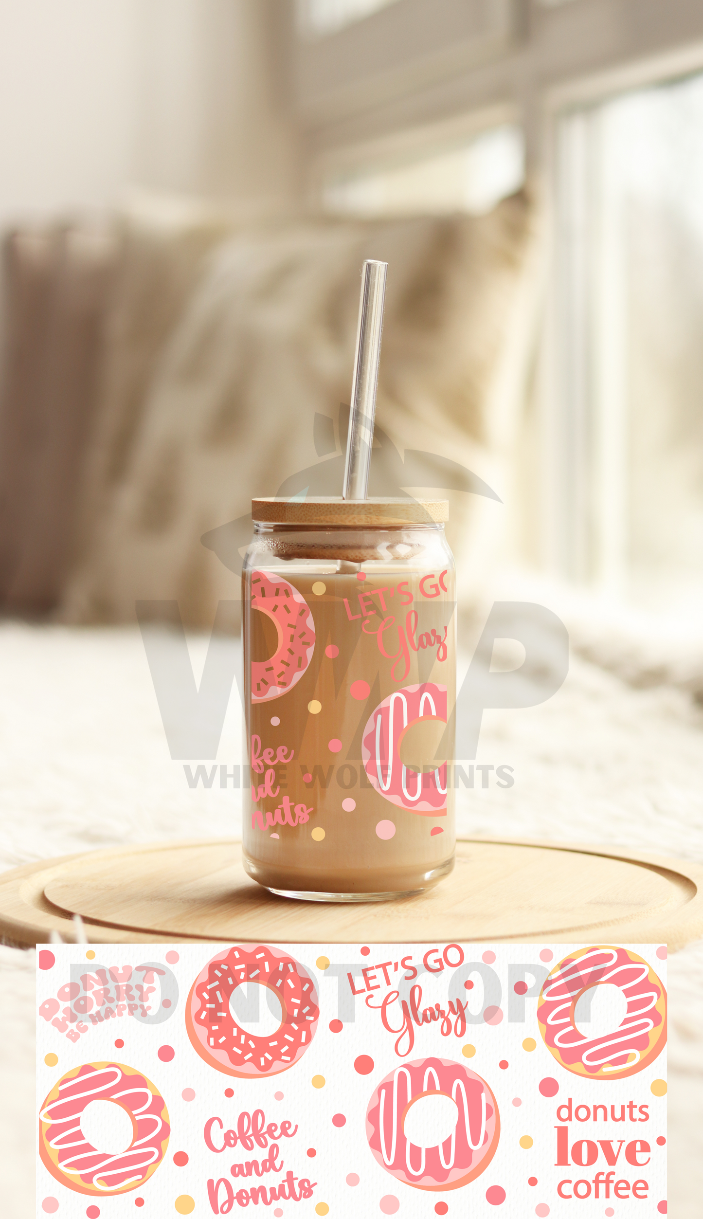 UV DTF Libbey Cup Wrap BAKING & FOOD