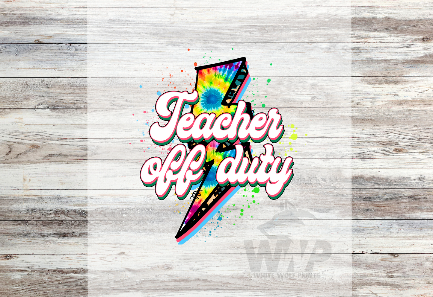 Ready To Press (DTF) TEACHER TRANSFER
