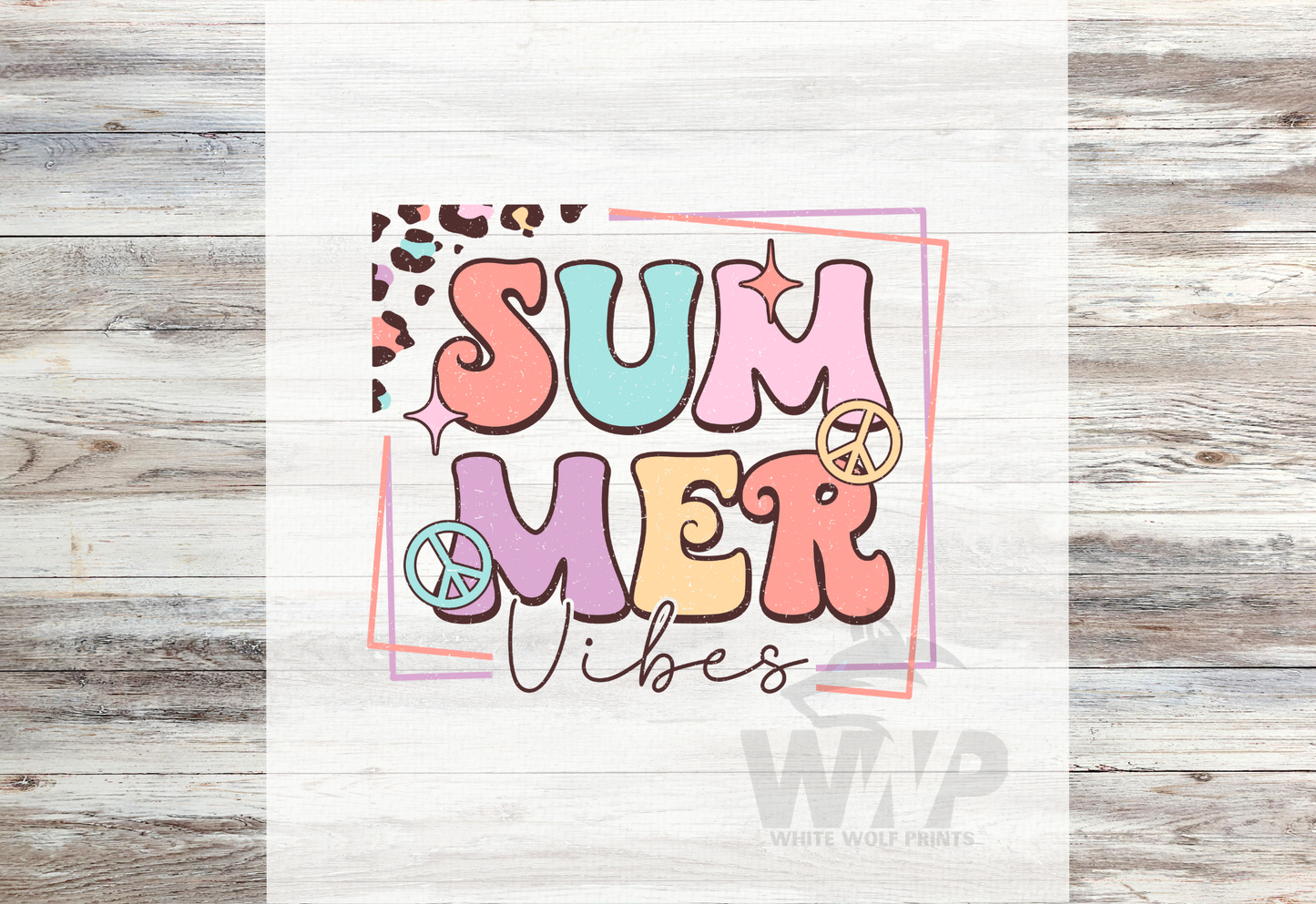 Ready To Press (DTF) SUMMER TRANSFER
