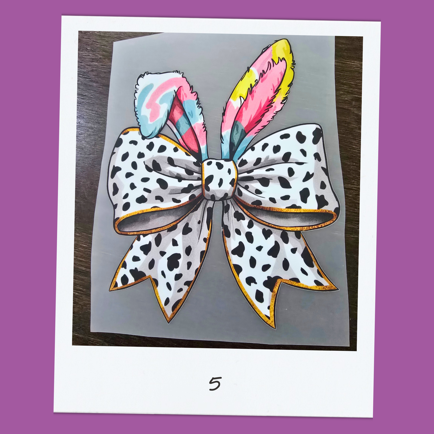 PRE-PRINTED EASTER DTF Transfer 5