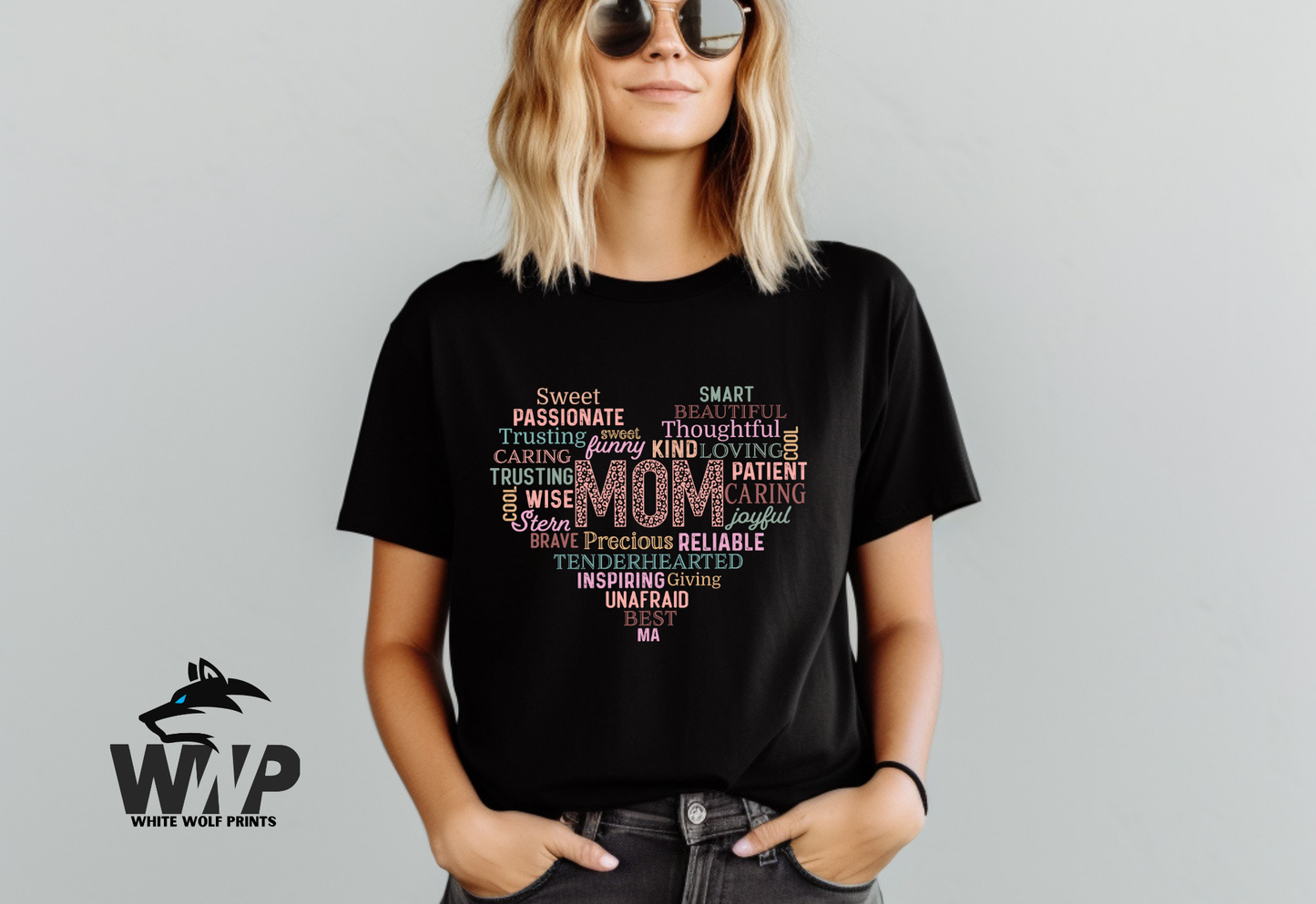MOM HEART DTF TRANSFER