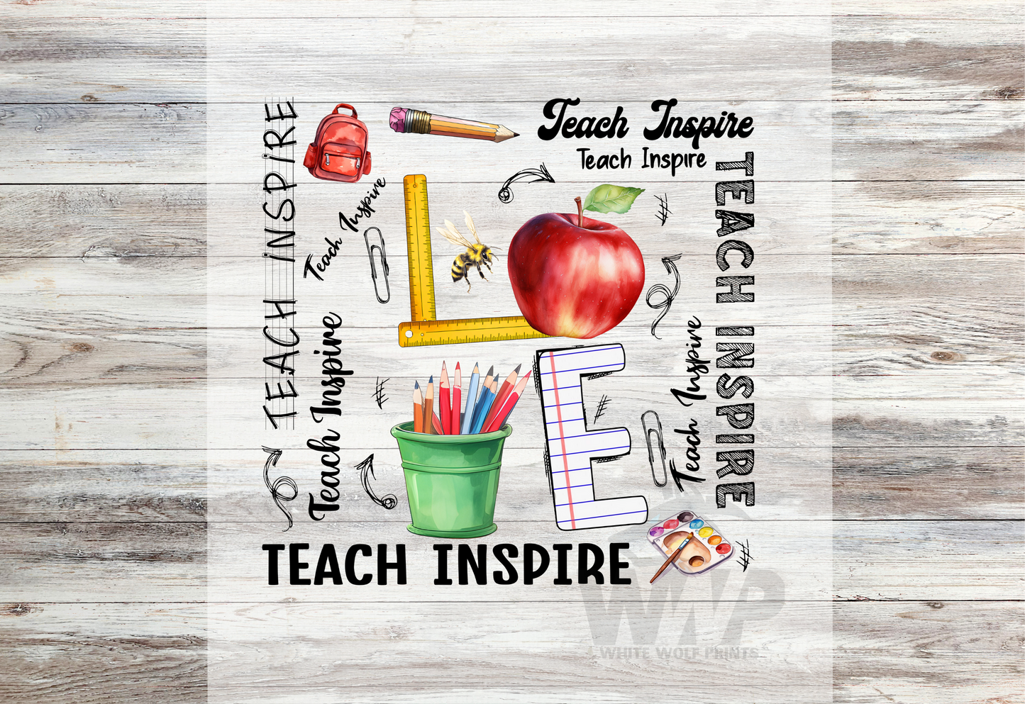 Ready To Press (DTF) TEACHER TRANSFER